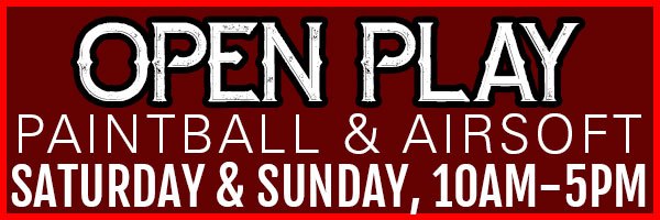Open Play, Saturday & Sunday, 10:00 am - 5:00 pm